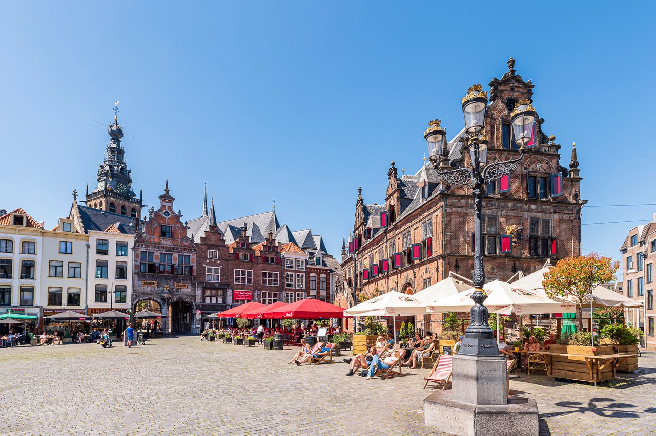 Foto van het centrum van Nijmegen